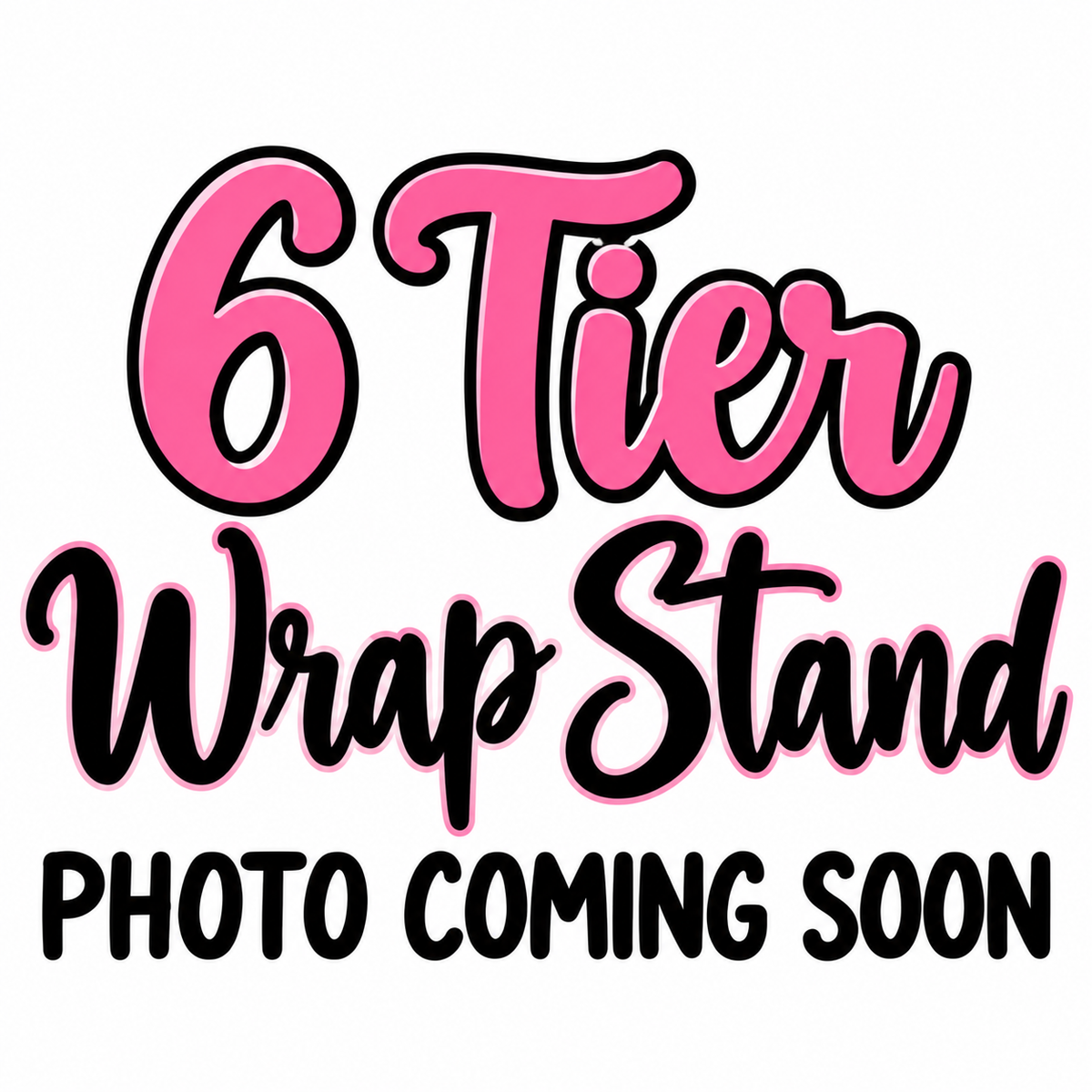 6 tier wrap stand