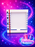 Paper Themed Sticky Note Holder