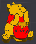 Bear with hunny