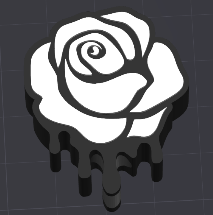 drip rose