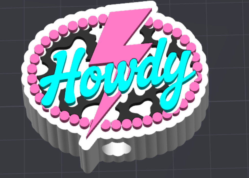 Howdy cow