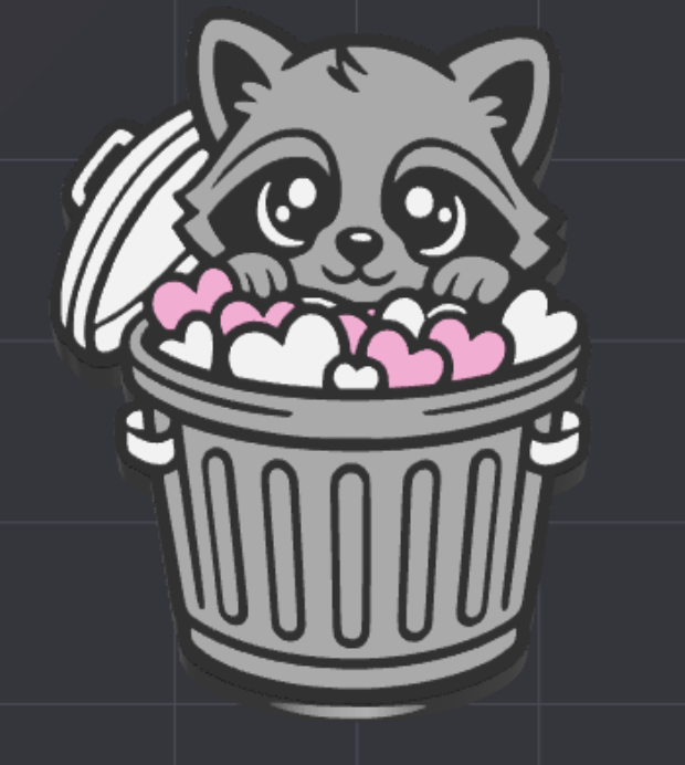 love racoon