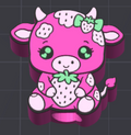 strawberry cow
