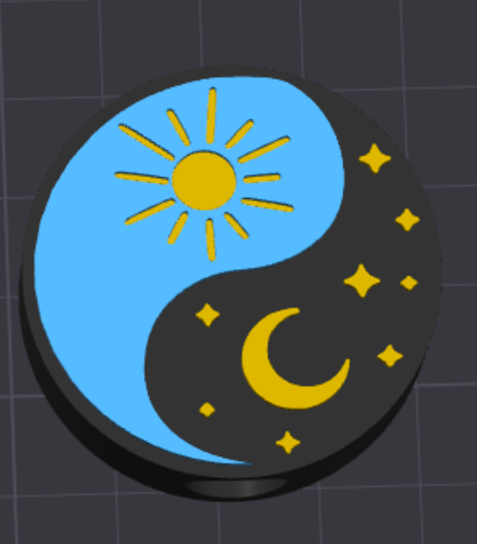 sun and moon